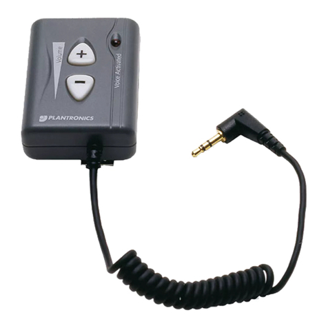 Plantronics MHA 100 user guide