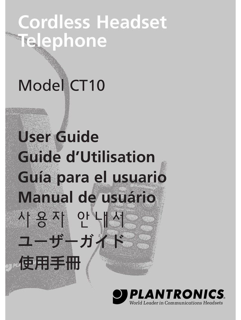 Plantronics CT10 user guide