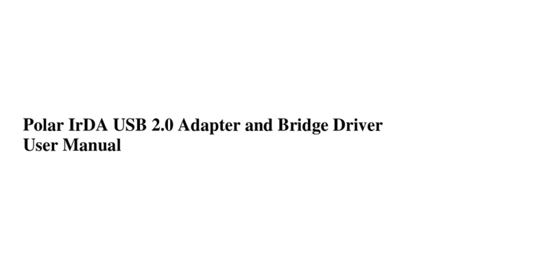 Polar Electro IrDA USB 2.0 user manual