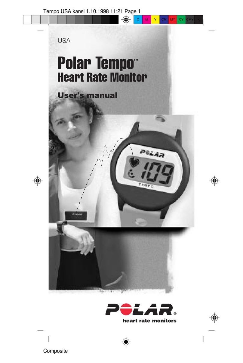 Polar Electro Tempo user manual