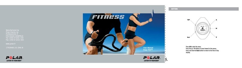 Polar Electro F55 user manual