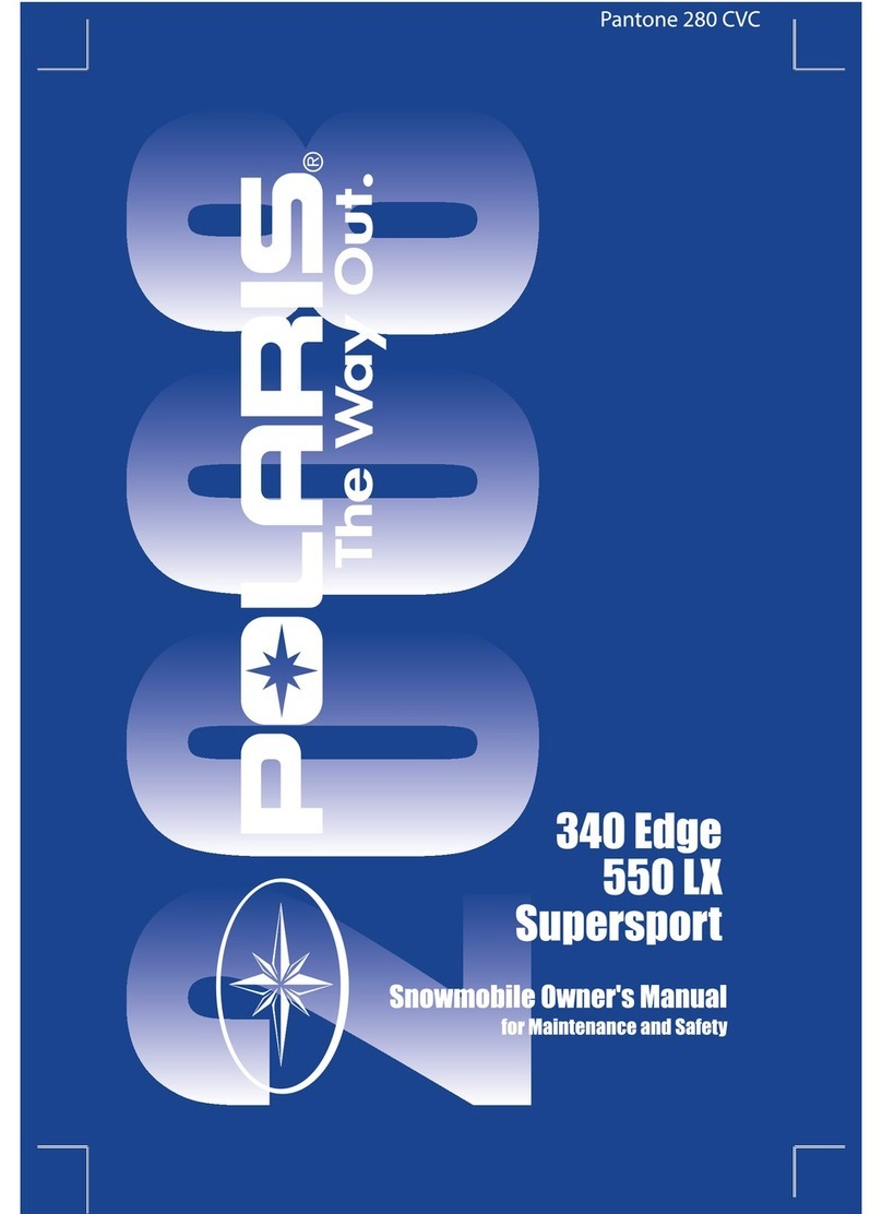Polaris 340 Edge User manual