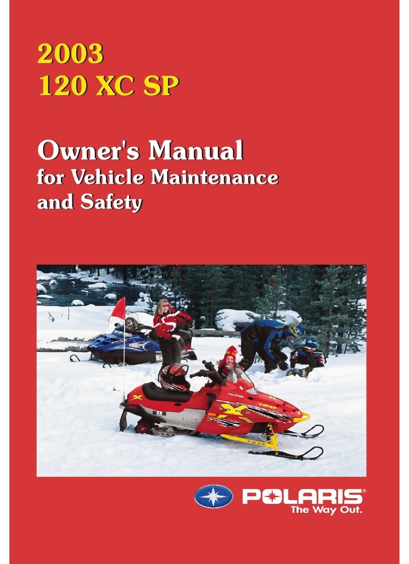 Polaris 120 XC SP owner's manual