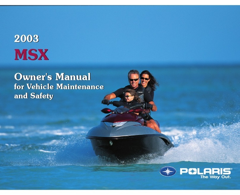 Polaris 2003 MSX User manual