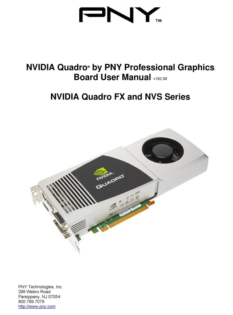 PNY NVIDIA Quadro FX 1700 user manual
