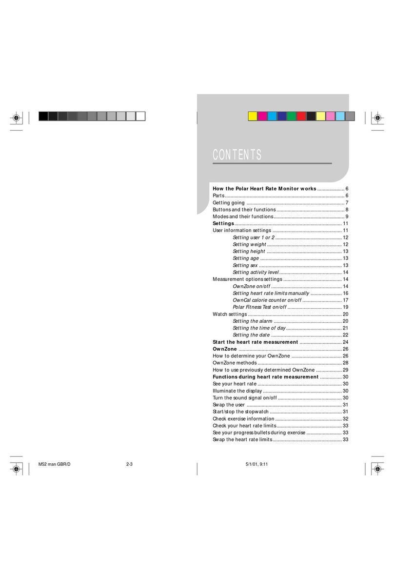 Polar Electro POLAR M51 user manual