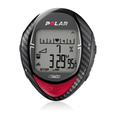 Polar Electro CS600 user manual