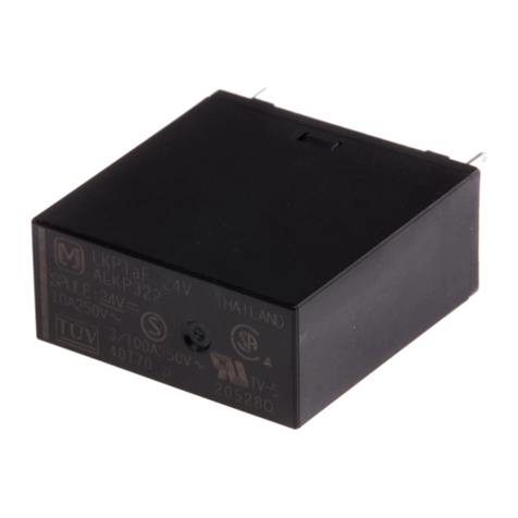 Panasonic LK-T Relays Specification sheet
