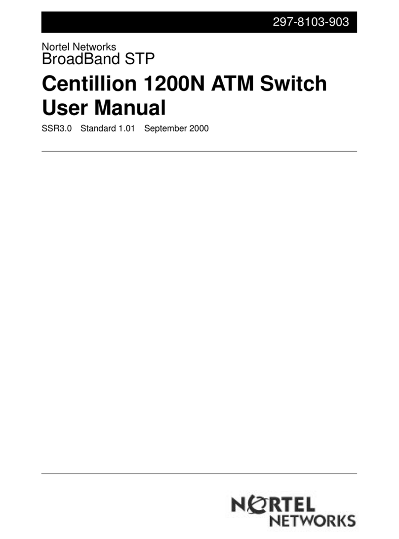 Nortel 1200N User manual