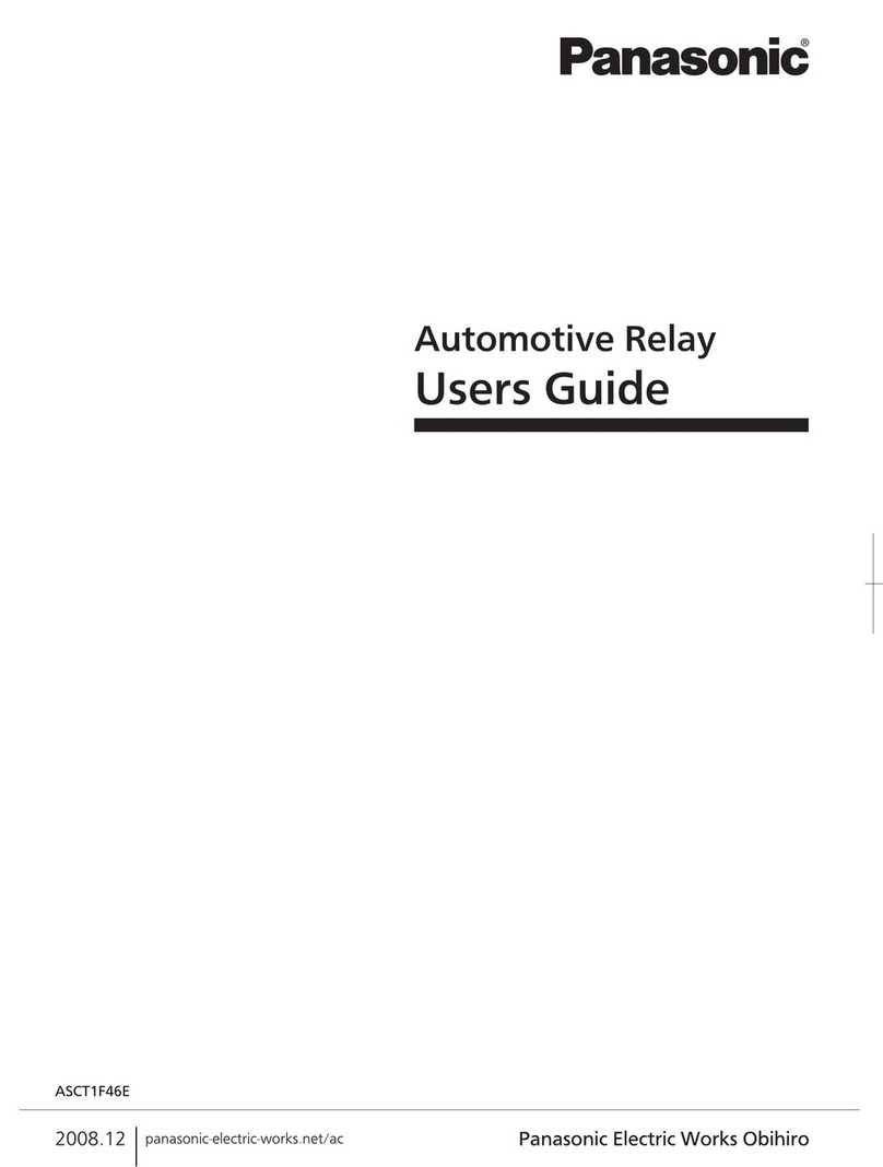 Panasonic ASCT1F46E User manual