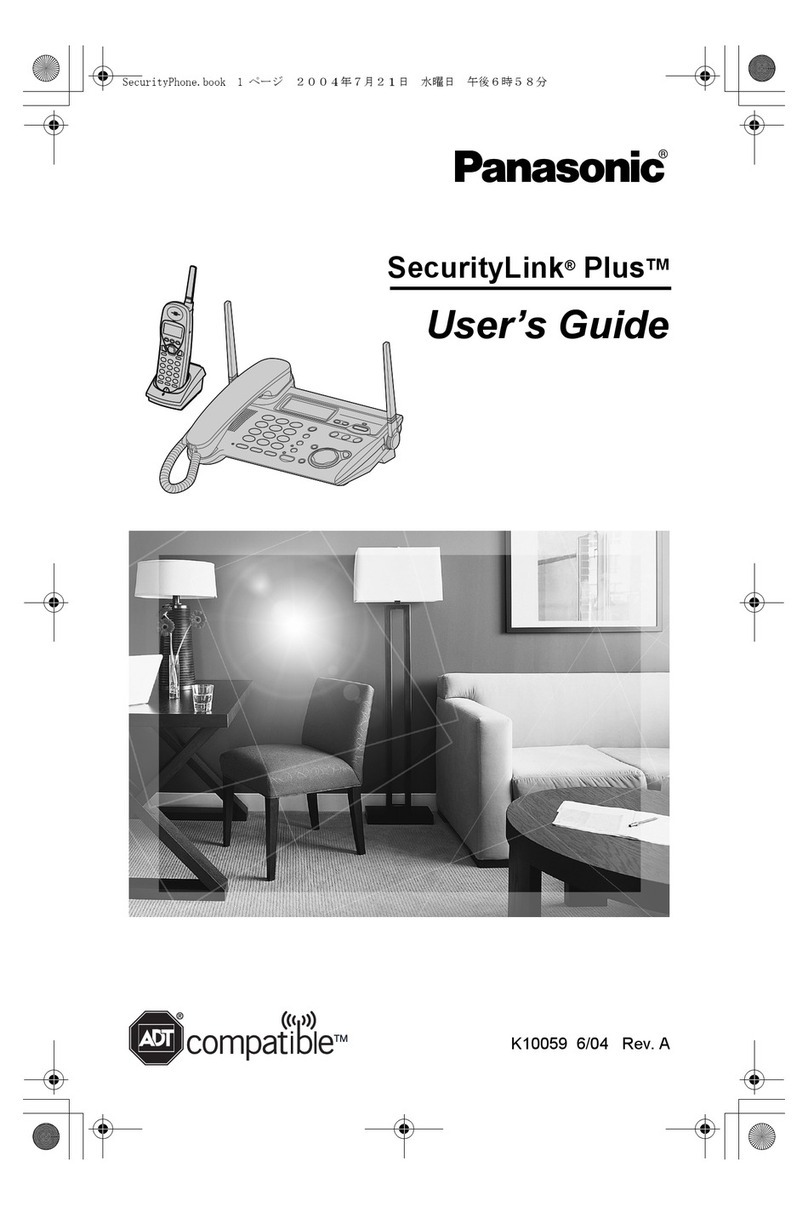 Panasonic K10059 user guide