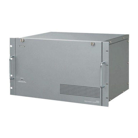 Panasonic WJSX650 - SWITCHER User manual