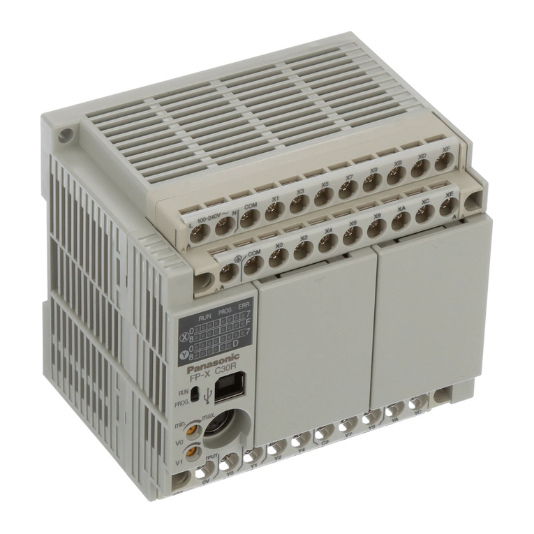 Panasonic Programmable Controllers FP-X Series Specifications