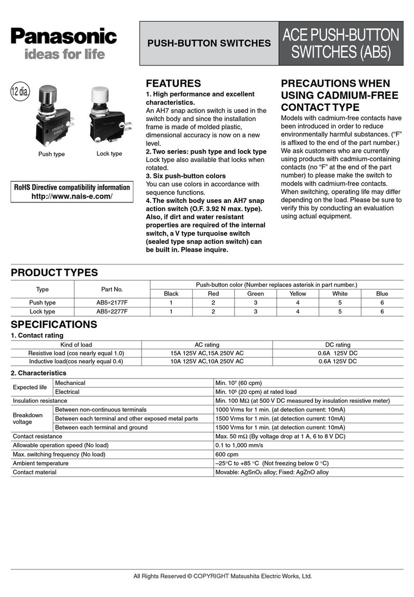 Panasonic ACE AB5 User manual