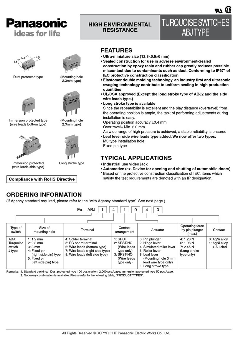 Panasonic ABJ User manual
