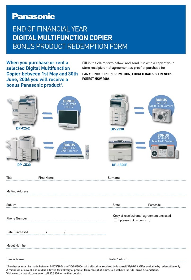 Panasonic SC-PM33 User manual