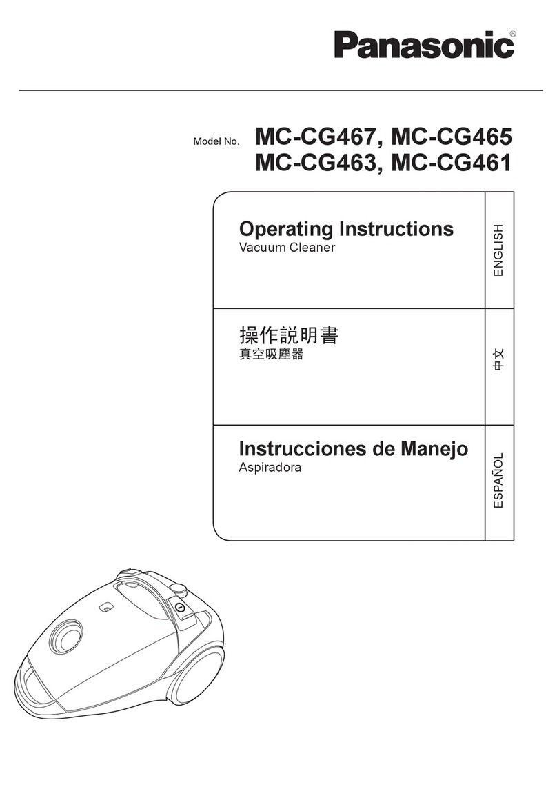Panasonic MC-CG461 User manual Panasonic MC-CG461 User manual
