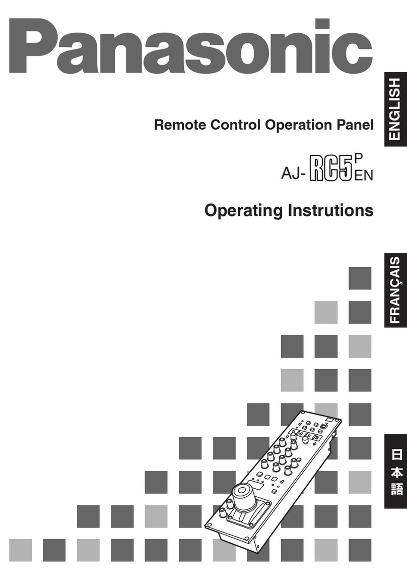 Panasonic AJ-RC5 User manual