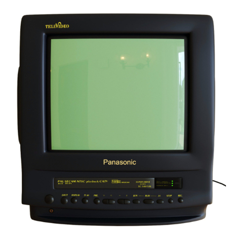 Panasonic TC-14SV10H User manual