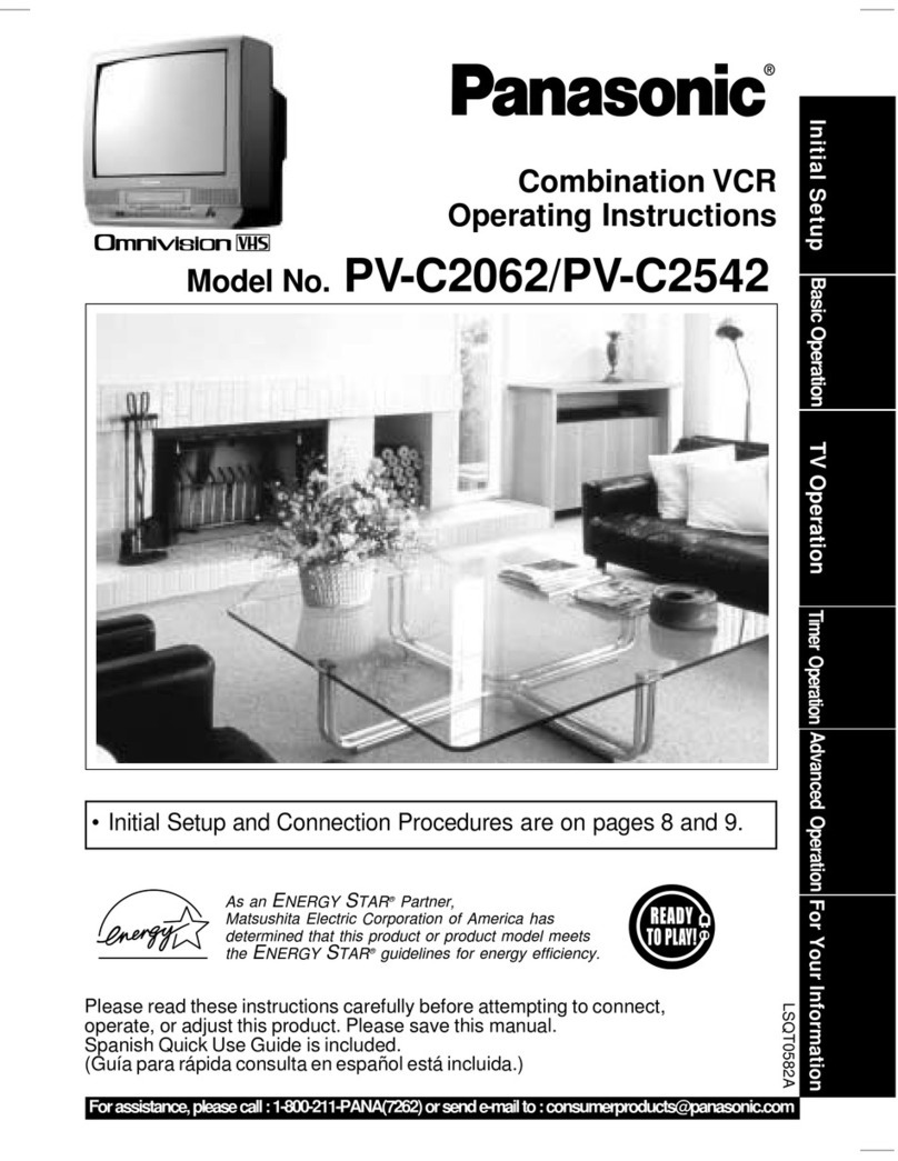 Panasonic PV C2062 User manual