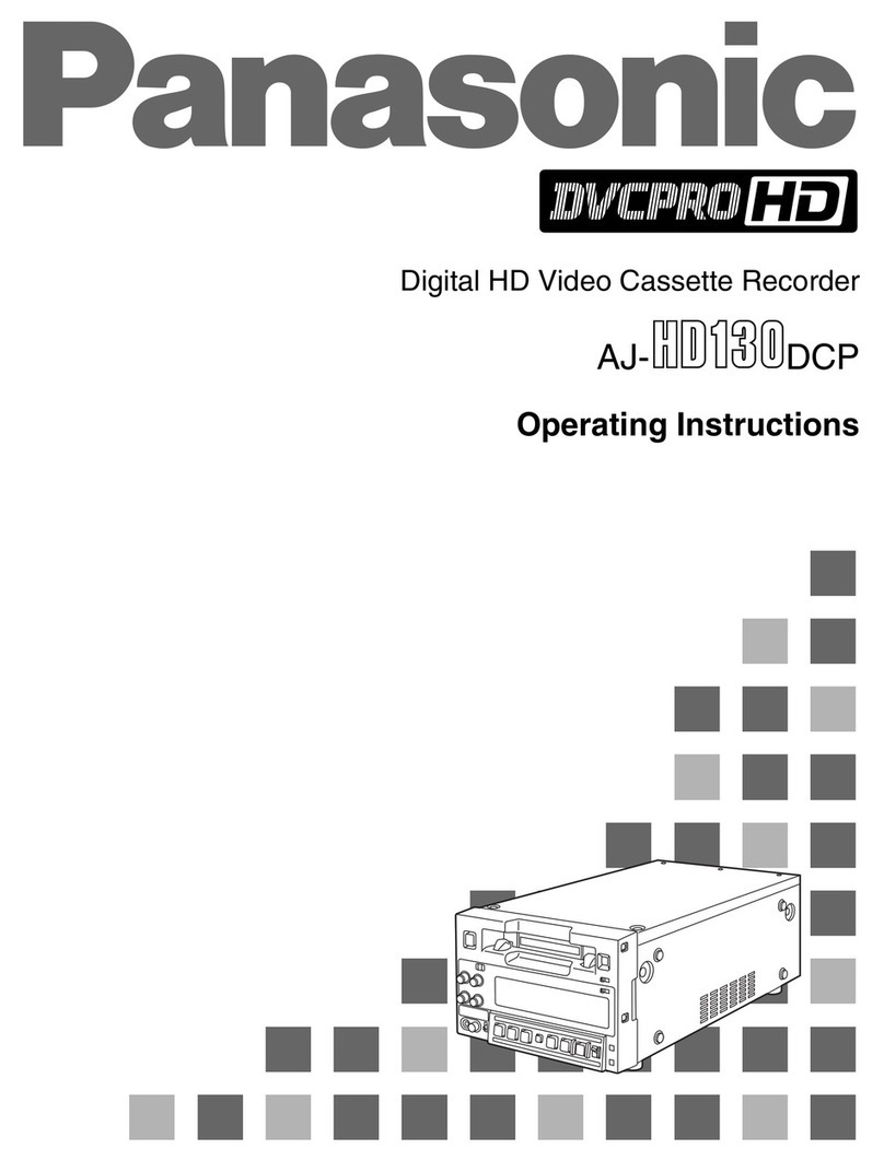 Panasonic AJ-DCP User manual