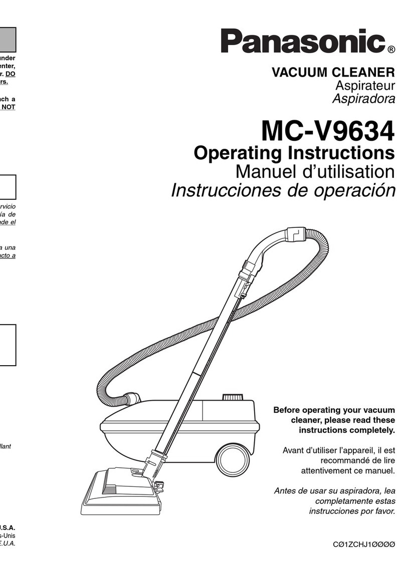 Panasonic MC-V9634 User manual