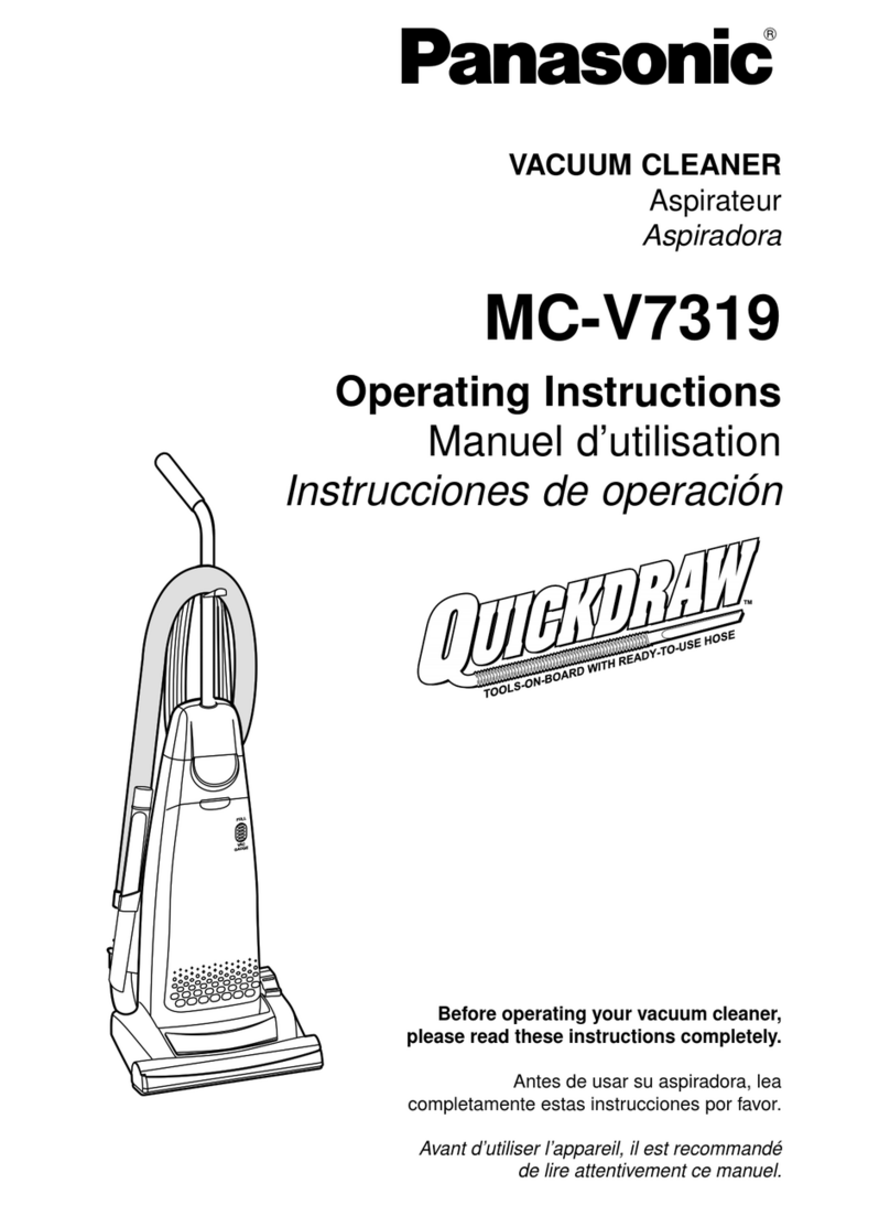 Panasonic MC-V7319 User manual Panasonic MC-V7319 User manual