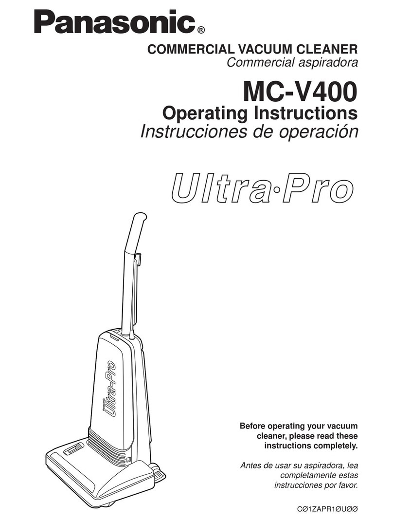 Panasonic Ultra-Pro MC-V400 User manual