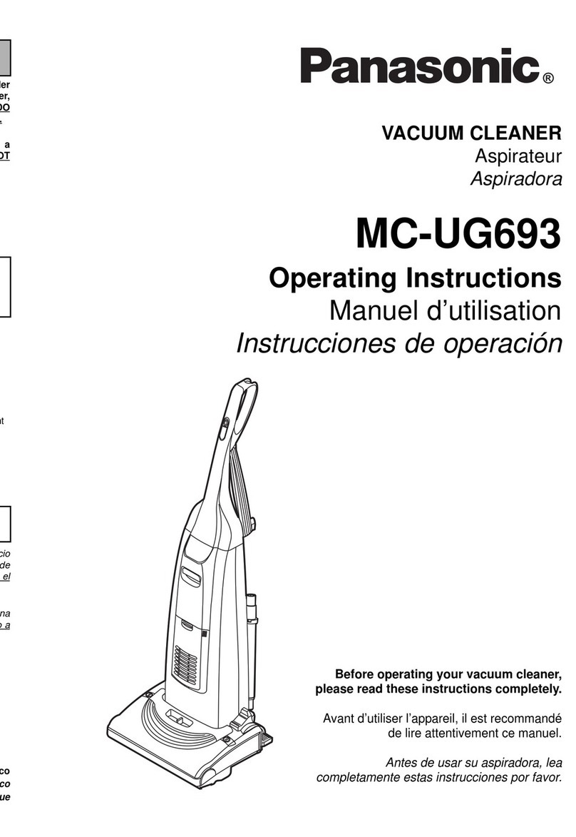 Panasonic MC-UG693 operating instructions