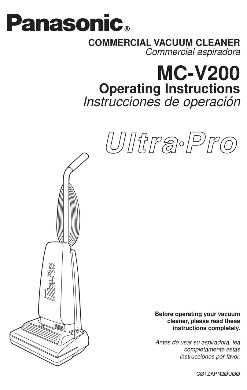 Panasonic Ultra-Pro MC-V200 operating instructions Panasonic Ultra-Pro MC-V200 operating instructions