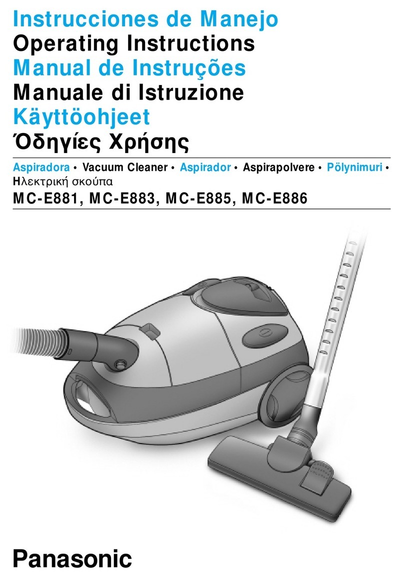 Panasonic MC-E881 User manual Panasonic MC-E881 User manual