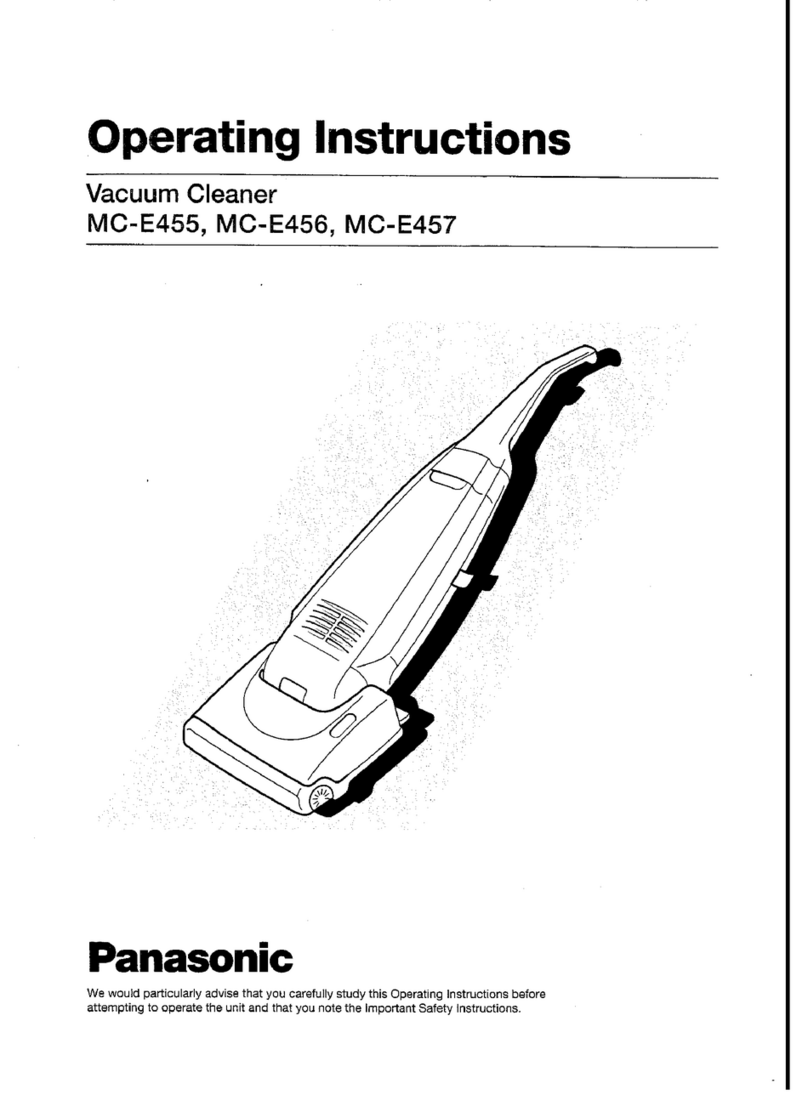 Panasonic MC-E455 User manual Panasonic MC-E455 User manual