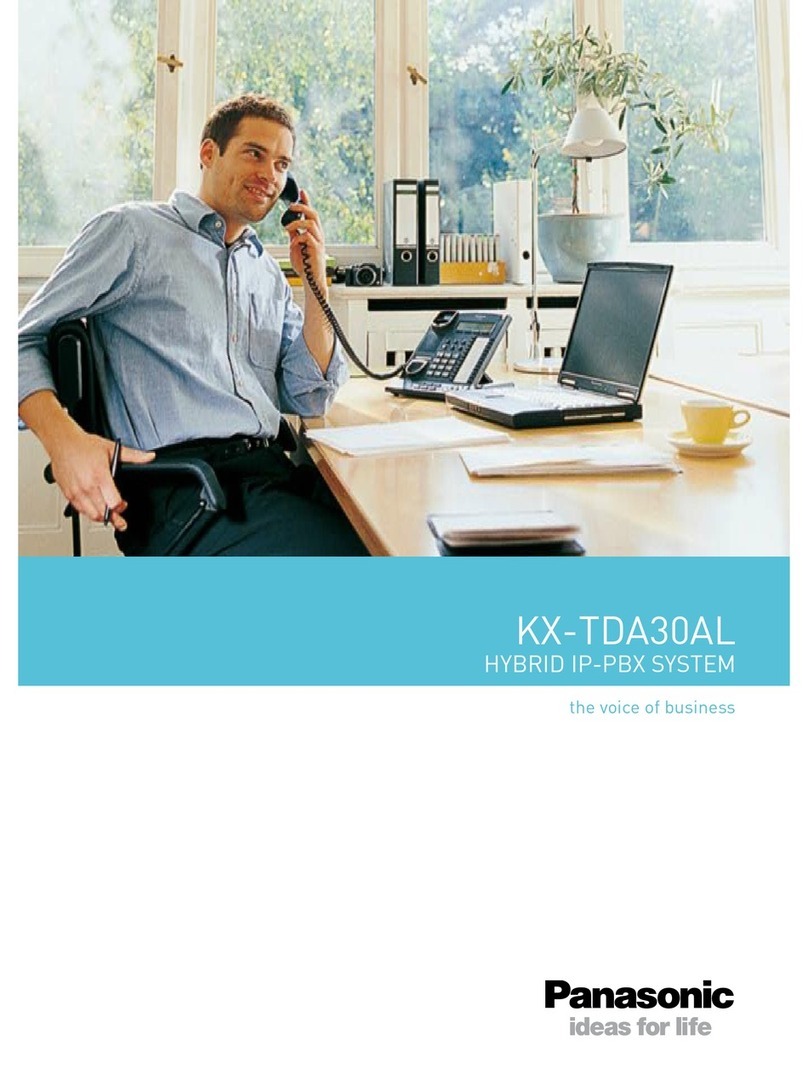 Panasonic KX-TDA30AL User manual