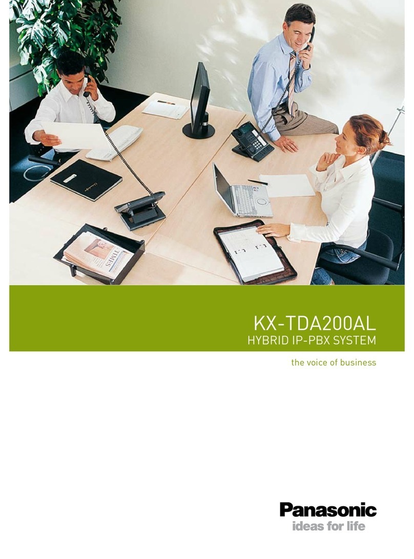 Panasonic KX-TDA200AL Brochure & specs