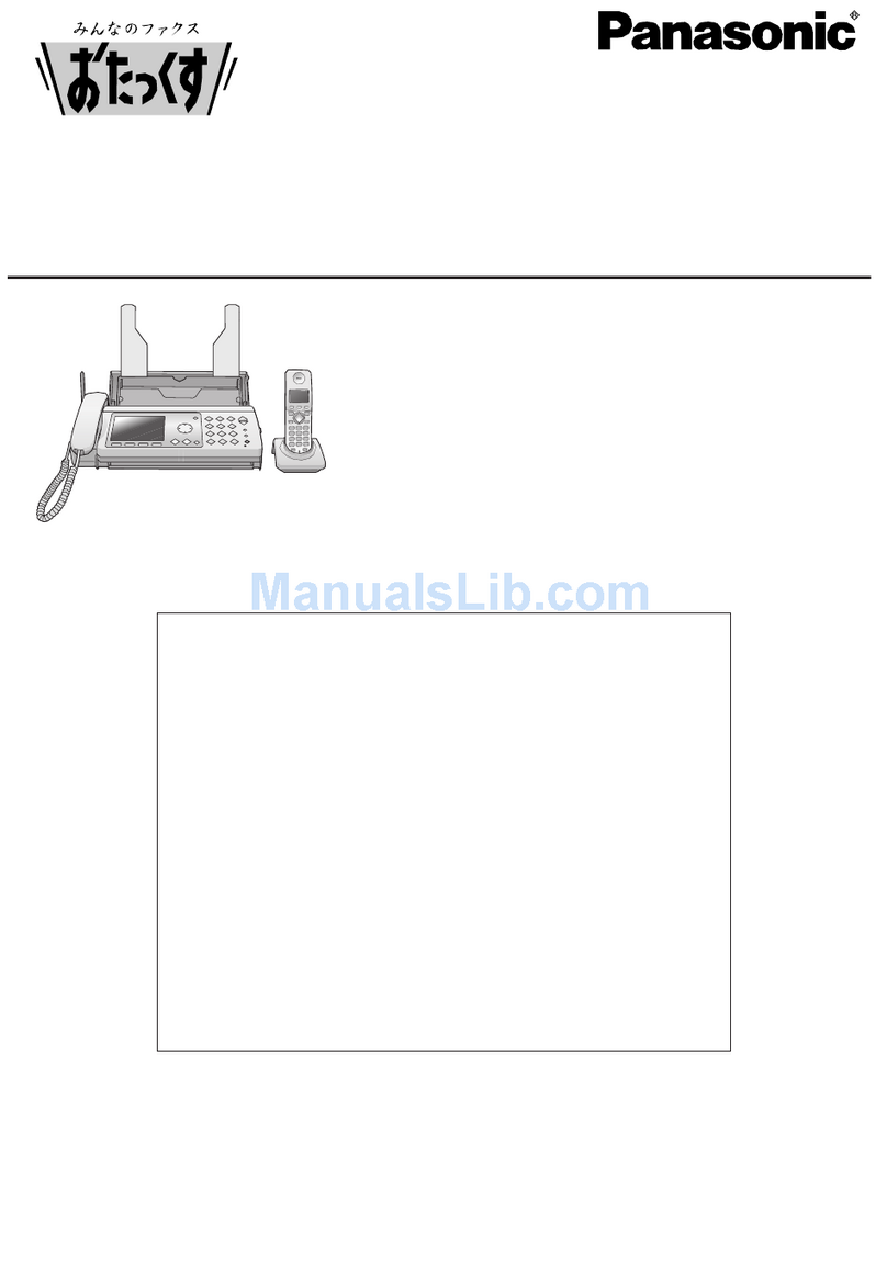 Panasonic KX-FKN514 User manual