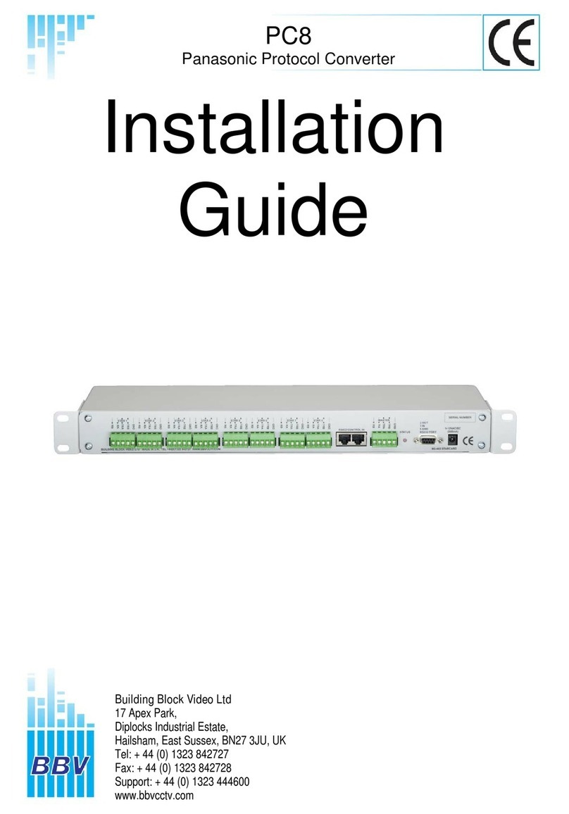 Panasonic PC8 installation guide