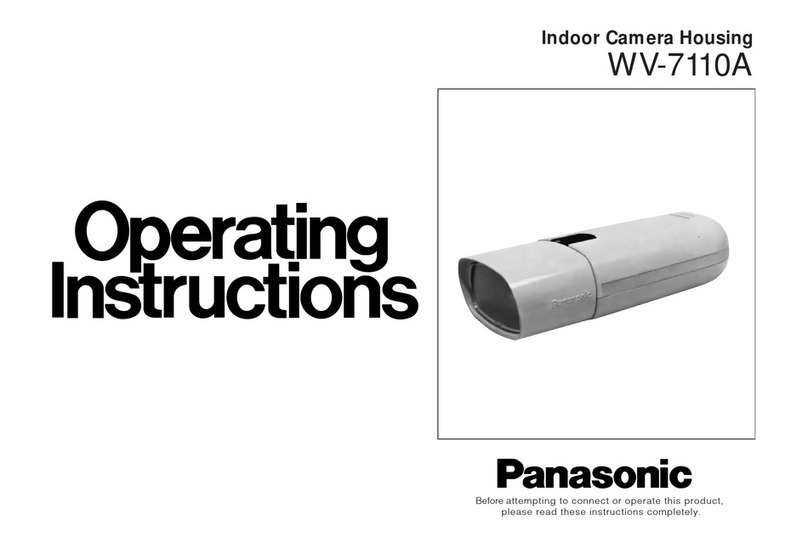 Panasonic WV7110A - MONITOR operating instructions