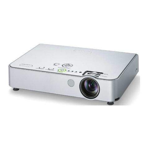 Panasonic PT-LB50E User manual