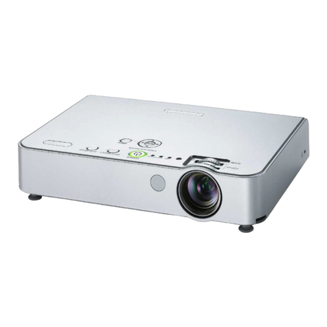 Panasonic PT-LB50 User manual