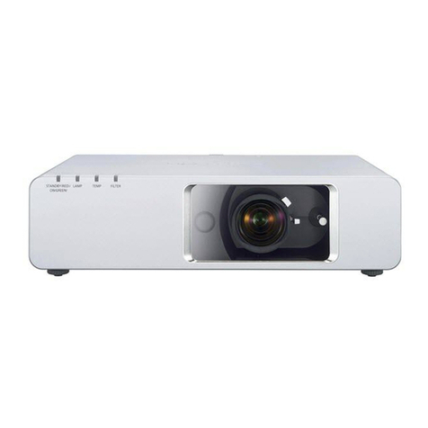 Panasonic PT-FW300E User manual Panasonic PT-FW300E User manual