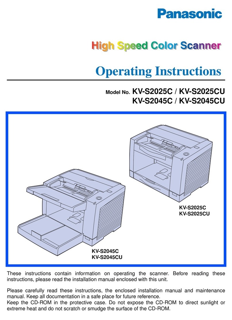 Panasonic KV-S2025C User manual
