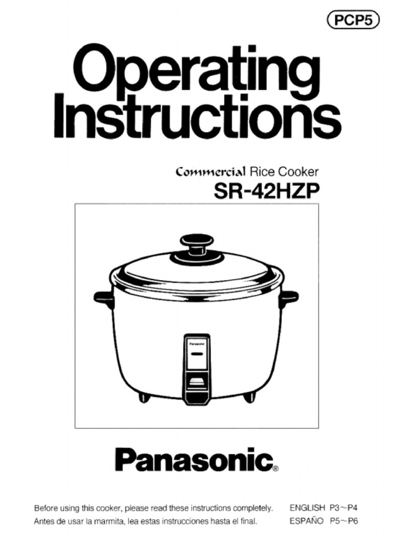 Panasonic SR-42HZP User manual