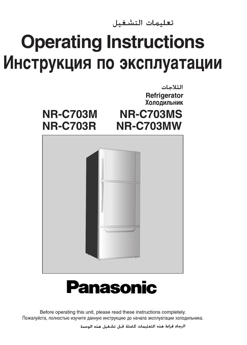 Panasonic NR-C703M operating instructions