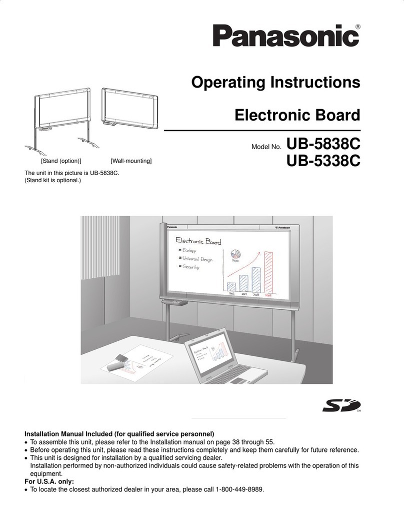 Panasonic UB-5338C User manual