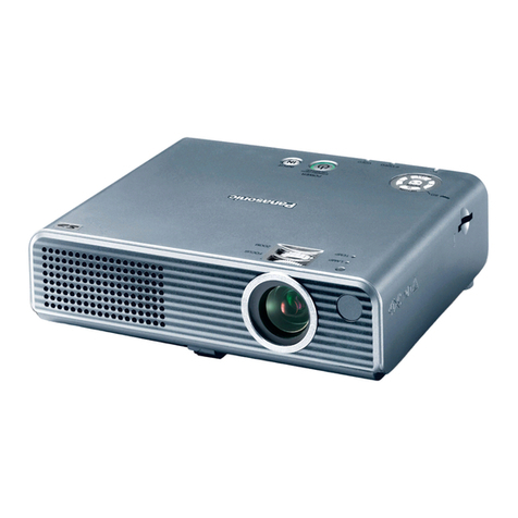 Panasonic PT-P1SDE operating instructions
