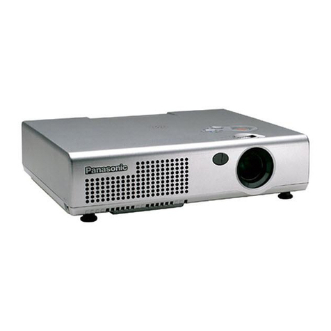 Panasonic PT-LM2E User manual