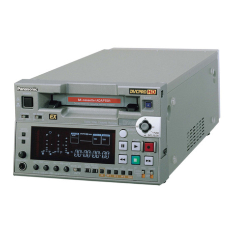 Panasonic AJHD1400 - DVCPRO HD VTR Brochure & specs