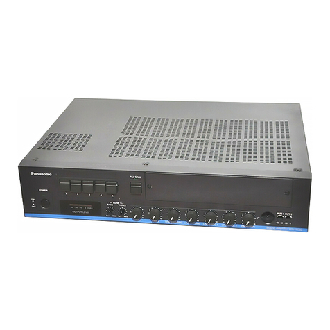Panasonic WA-H120N User manual