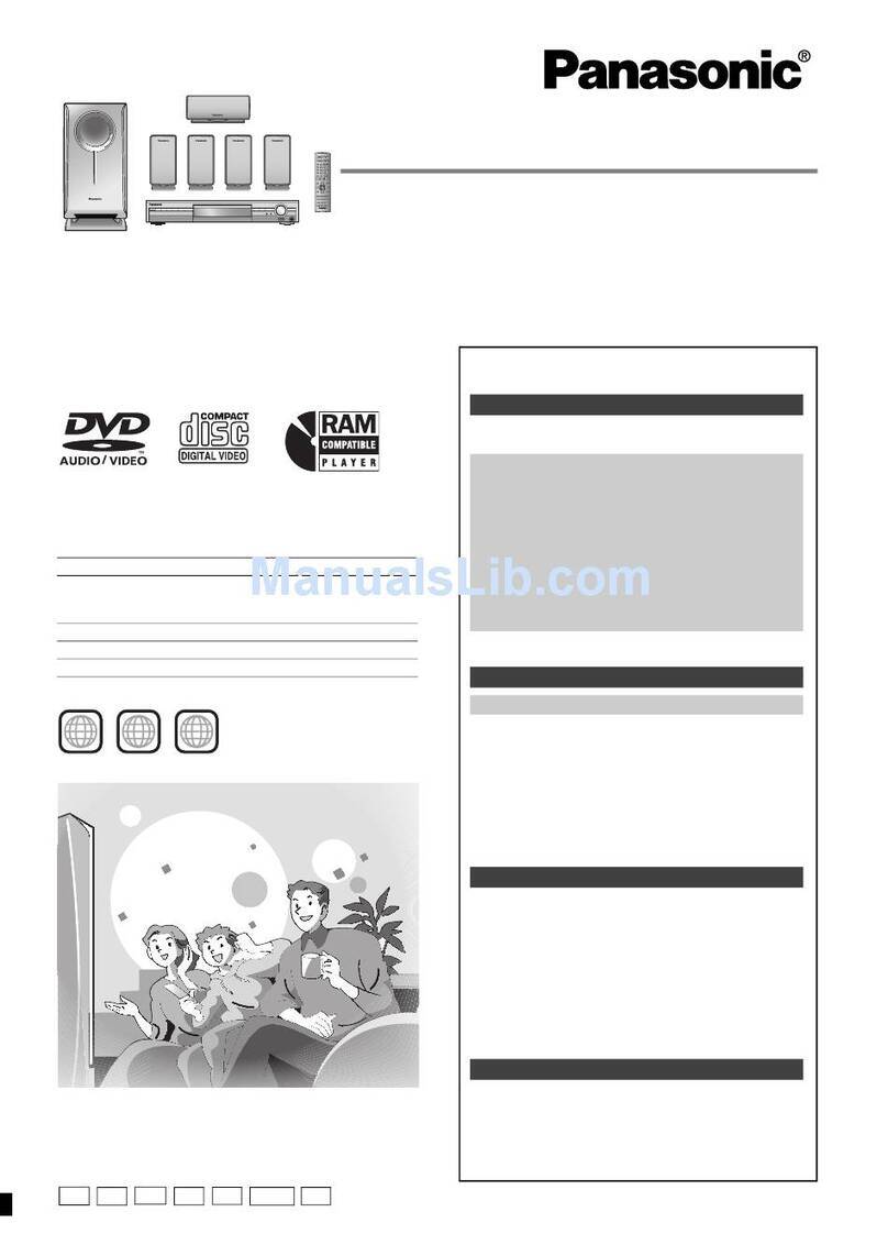 Panasonic SC-HT520 operating instructions