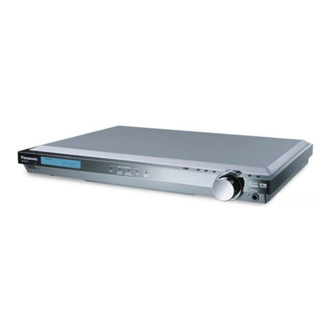 Panasonic SA-XR10 User manual